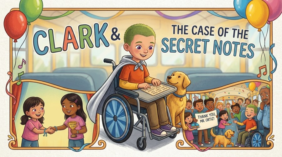 Clark and the Case of the Secret Notes